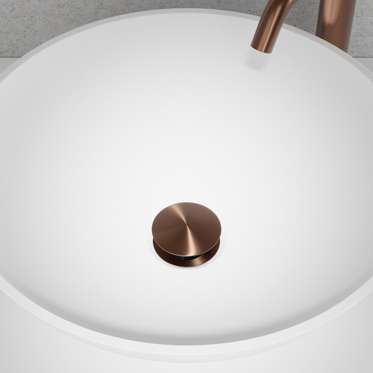Scandtap Pop-up universal Duo Amber - bottenventil