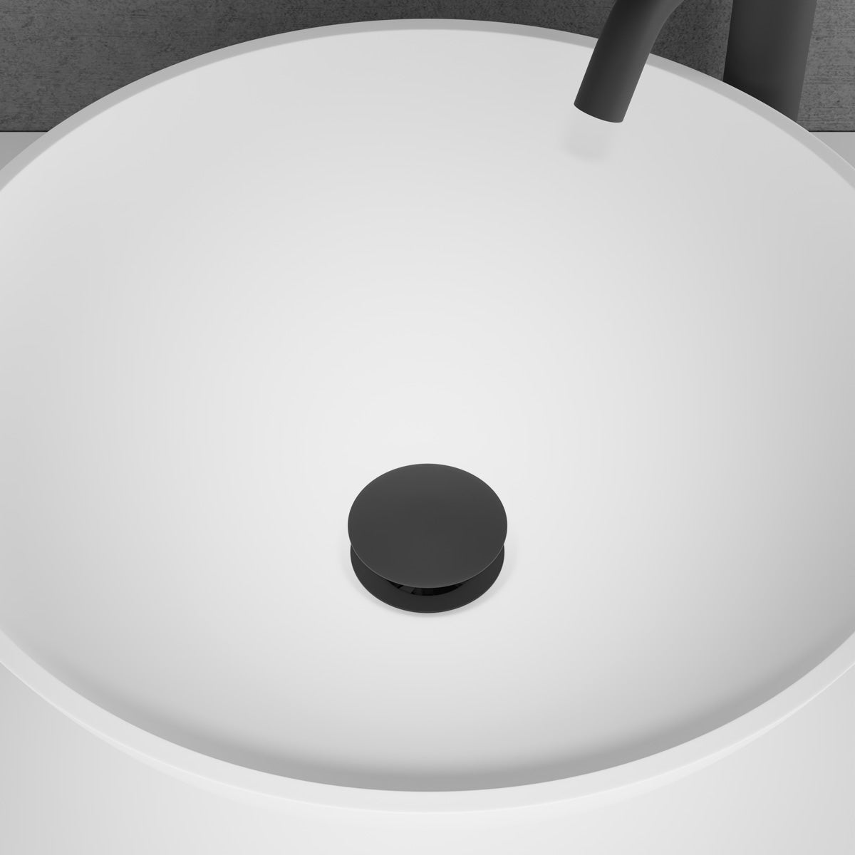 Scandtap Pop-up universal Duo Coal - bottenventil