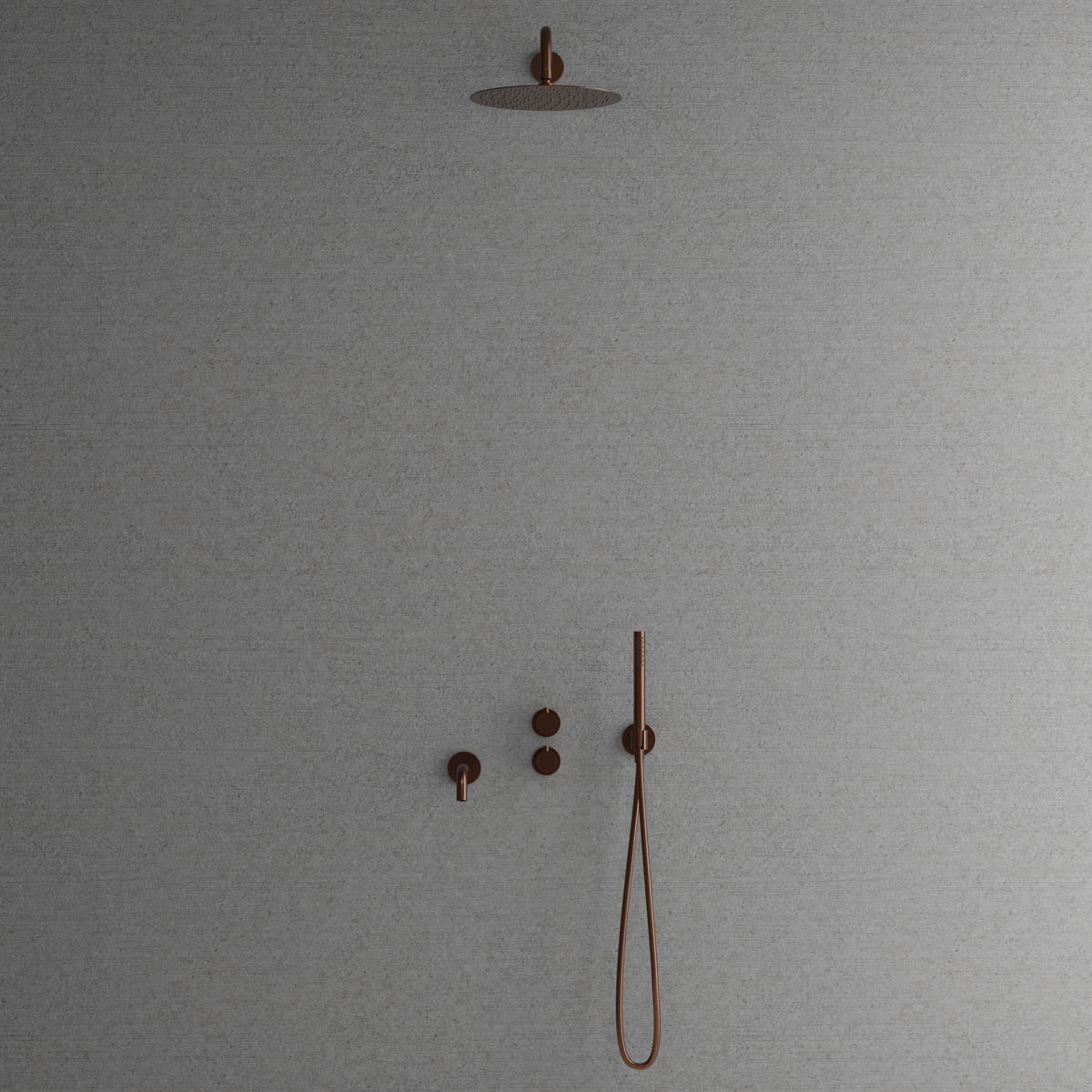Scandtap Harmonized 3x Amber - inbyggd badkarsblandare