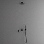 Scandtap Harmonized 3x Black - inbyggd badkarsblandare