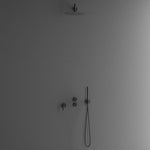 Scandtap Harmonized 3x Coal - inbyggd badkarsblandare