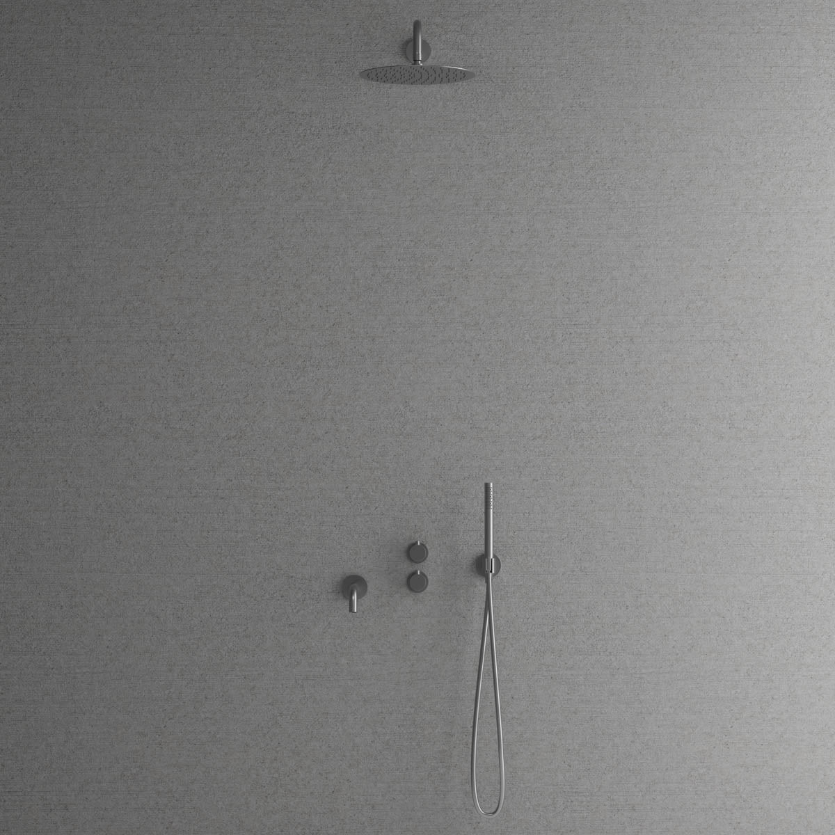 Scandtap Harmonized 3x Original - inbyggd badkarsblandare
