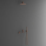 Scandtap Harmonized 3x Rust - inbyggd badkarsblandare