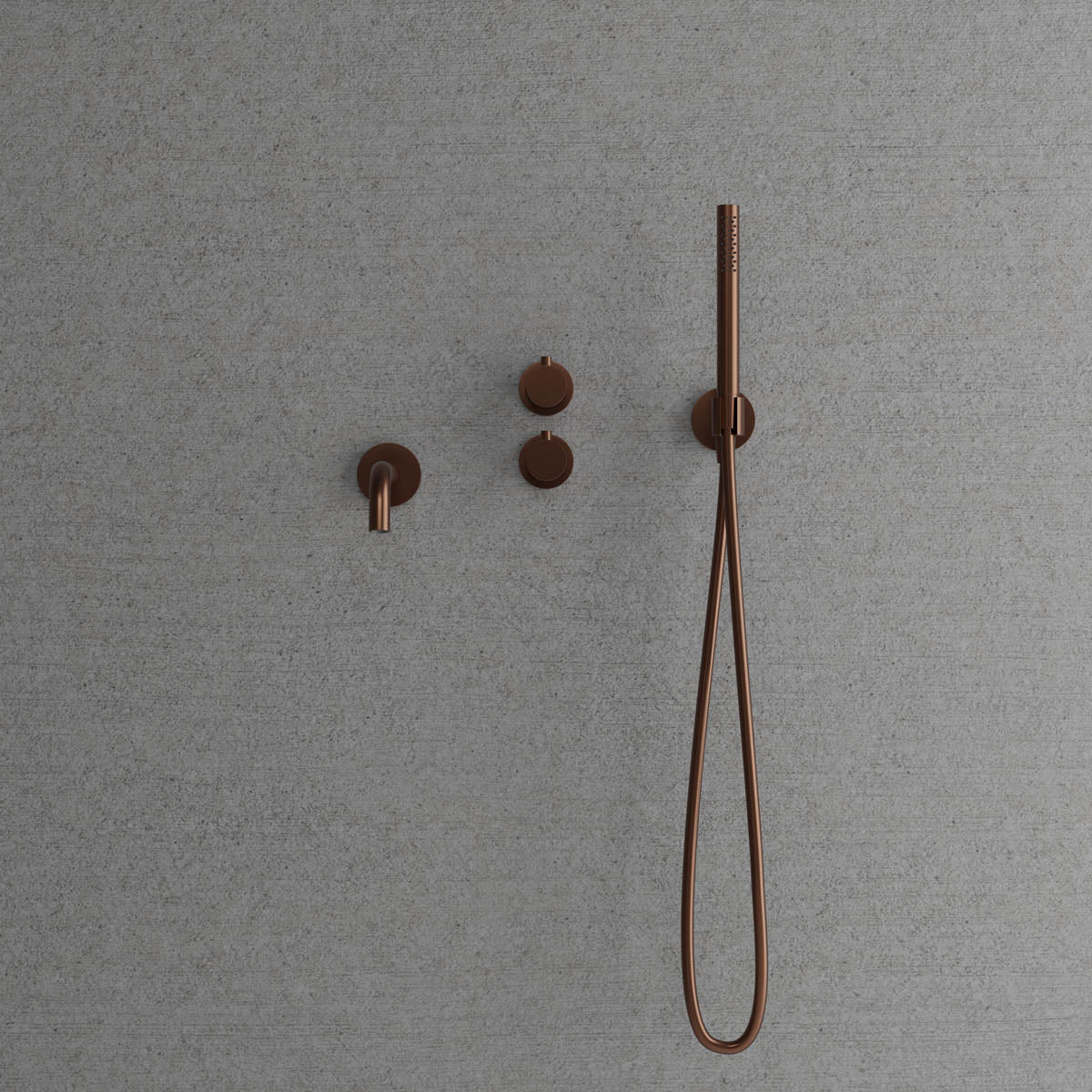 Scandtap Harmonized 4 Amber - inbyggd badkarsblandare