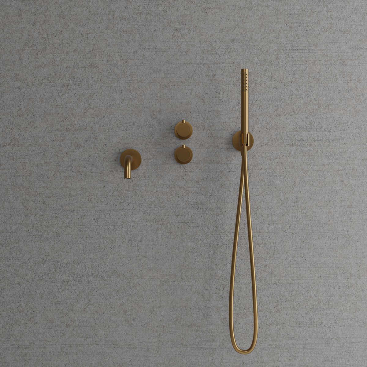 Scandtap Harmonized 4 Sand - inbyggd badkarsblandare