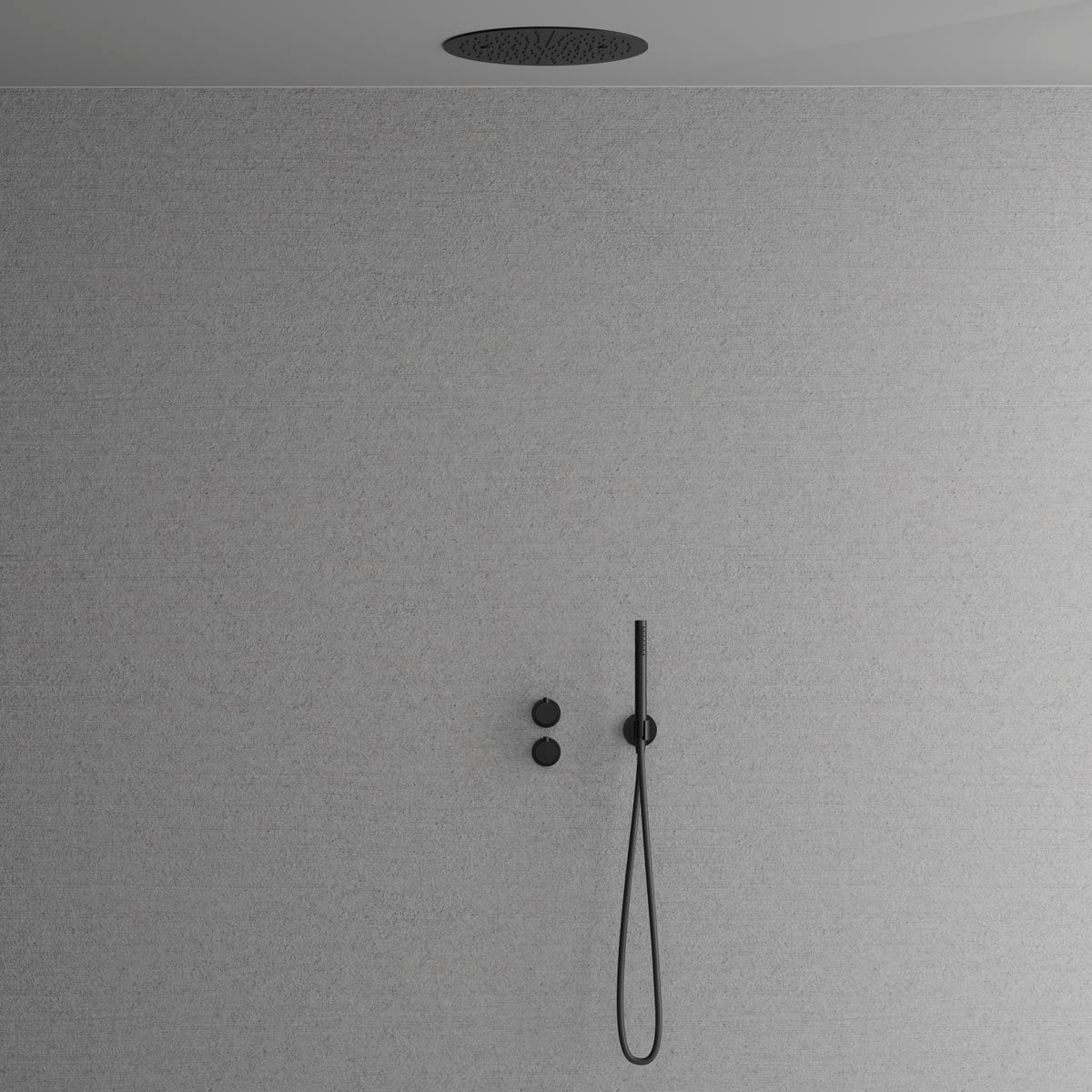 Scandtap Harmonized 2a Black - inbyggd duschblandare