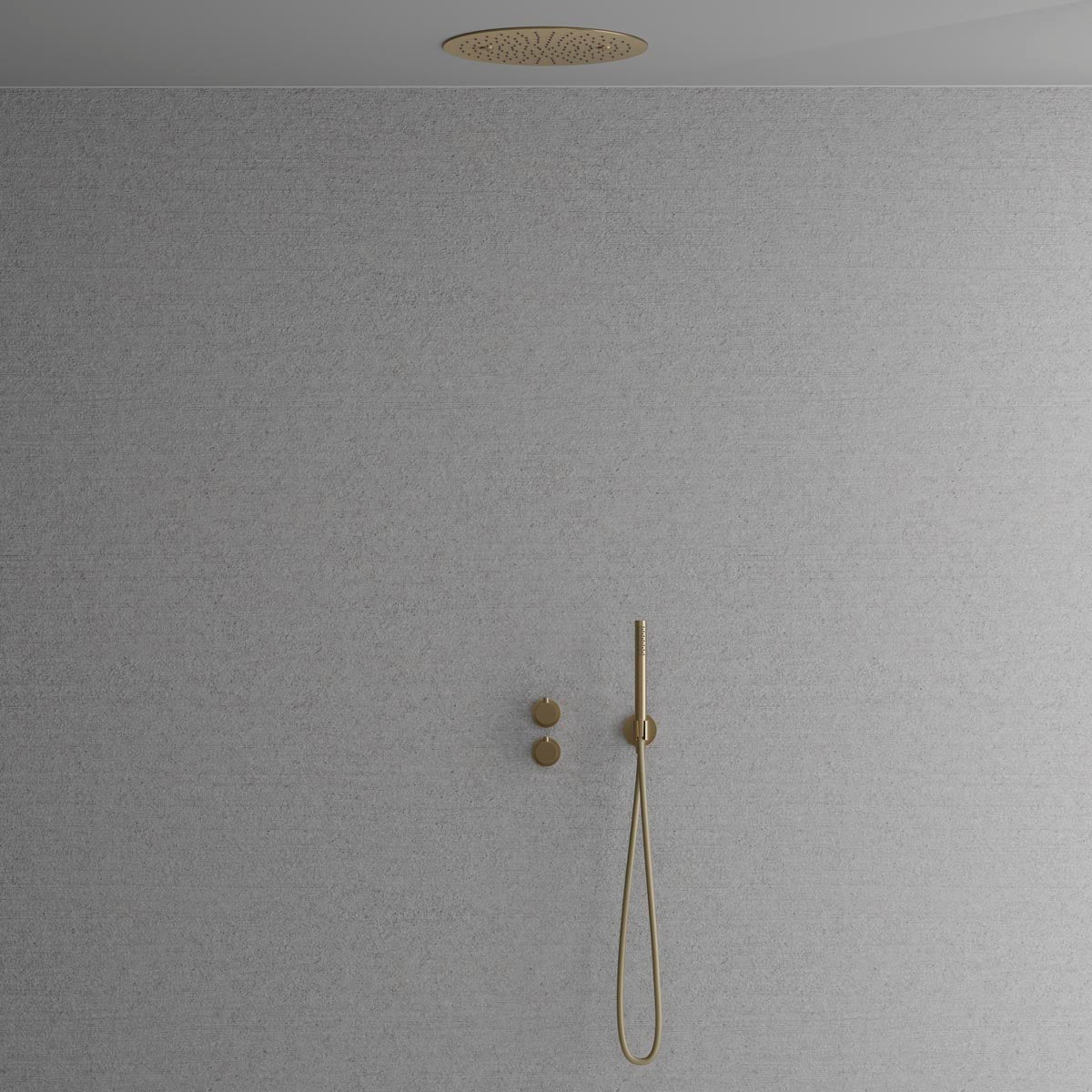 Scandtap Harmonized 2a Champagne - inbyggd duschblandare