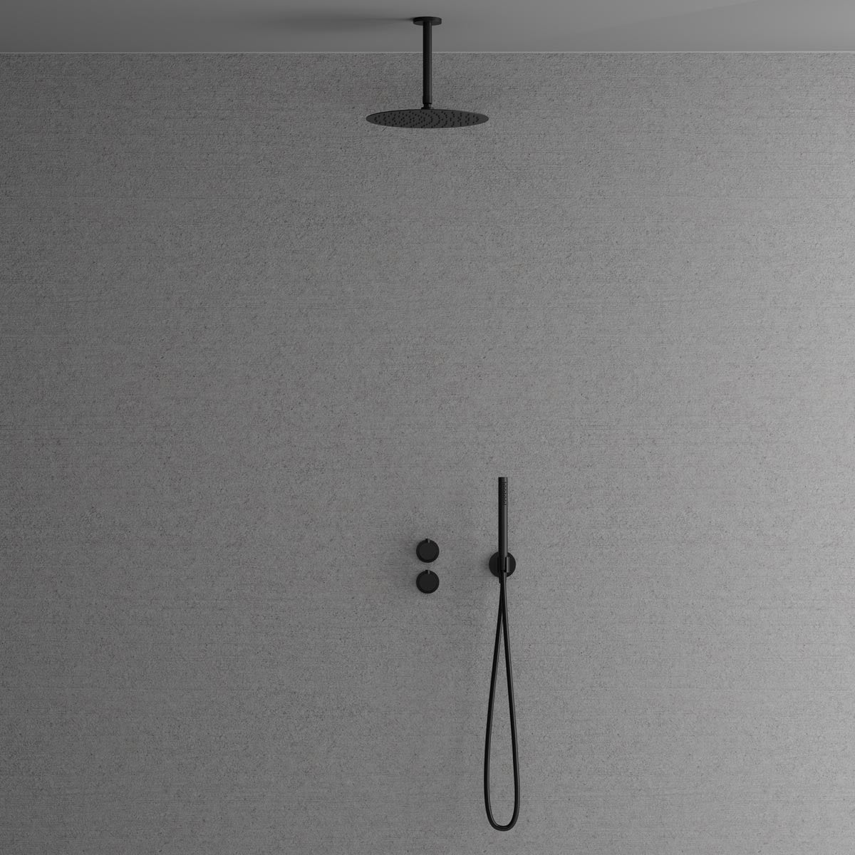 Scandtap Harmonized 2z Black - inbyggd duschblandare