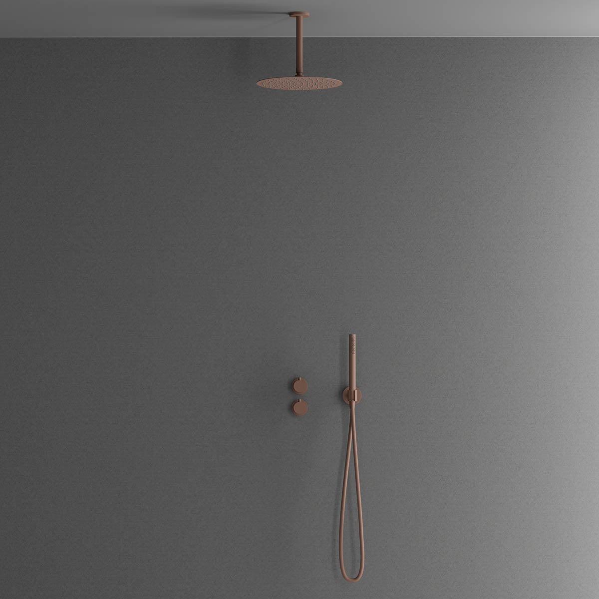 Scandtap Harmonized 2z Rust - inbyggd duschblandare
