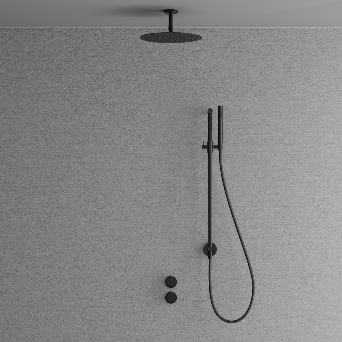 Scandtap Harmonized 5y Black - inbyggd duschblandare