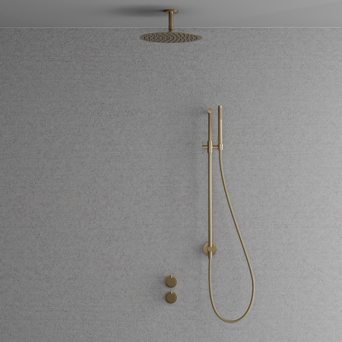 Scandtap Harmonized 5y Champagne - inbyggd duschblandare
