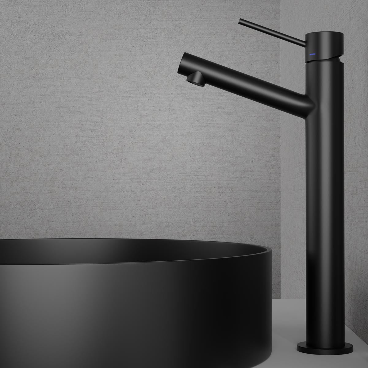 Scandtap Vector High Black - tvättställsblandare
