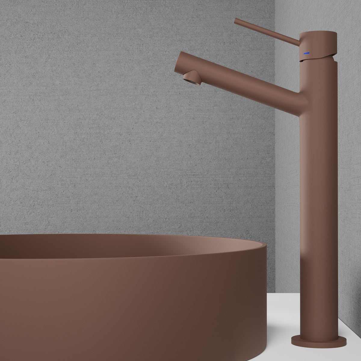 Scandtap Vector High Rust - tvättställsblandare