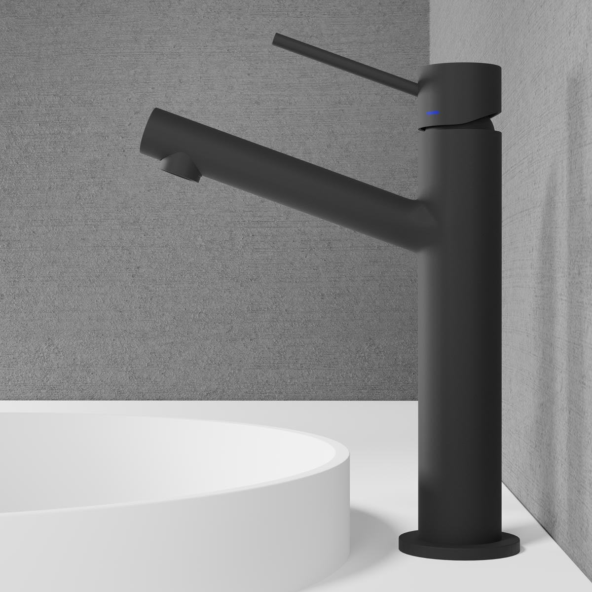 Scandtap Vector Medium Coal - tvättställsblandare