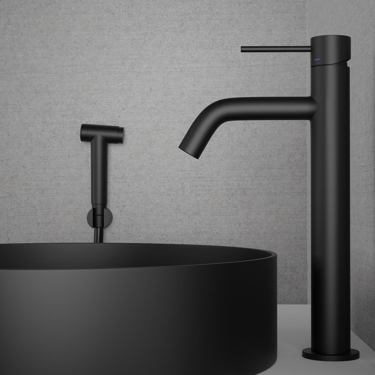 Tvättställsblandare Scandtap Voyage High B Black