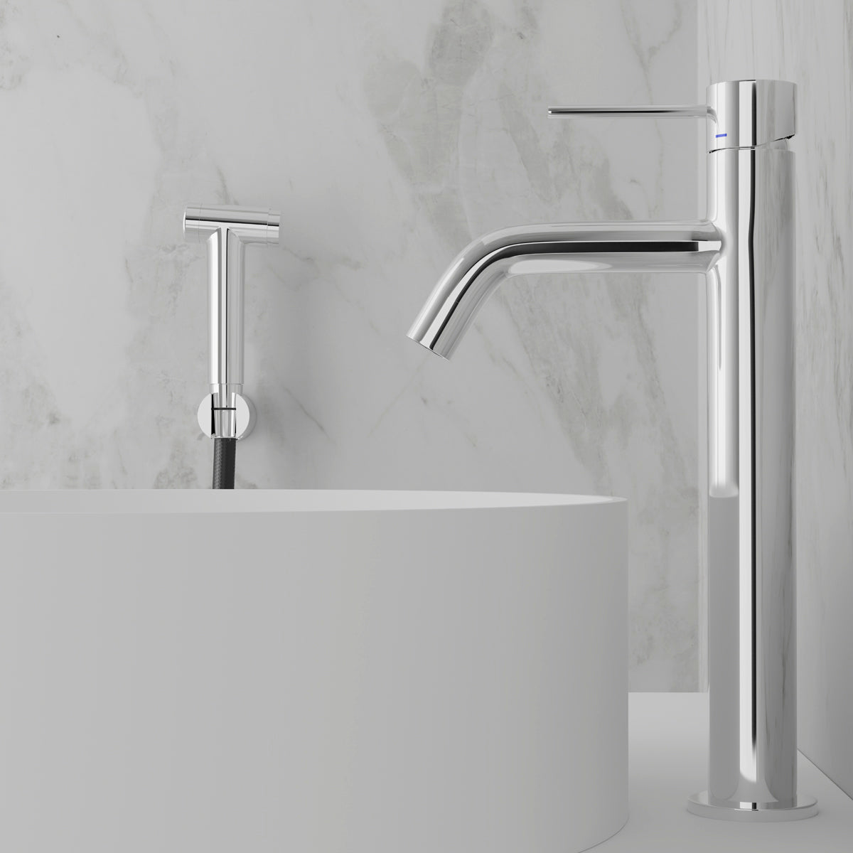 Tvättställsblandare Scandtap Voyage High B Classic