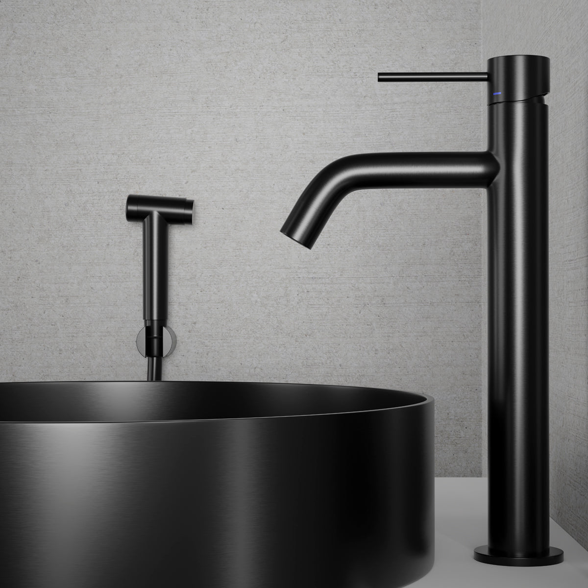 Tvättställsblandare Scandtap Voyage High B Shadow