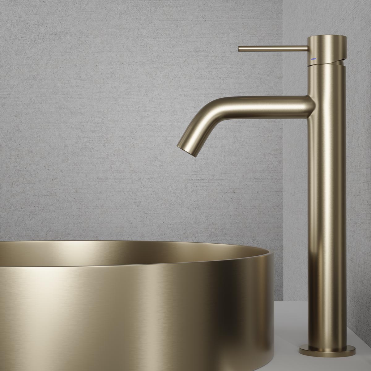Scandtap Voyage High Champagne - tvättställsblandare
