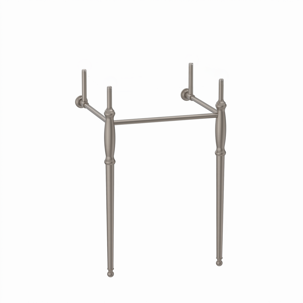 Ställning Burlington Guild för 56 cm tvättställ Borstad nickel