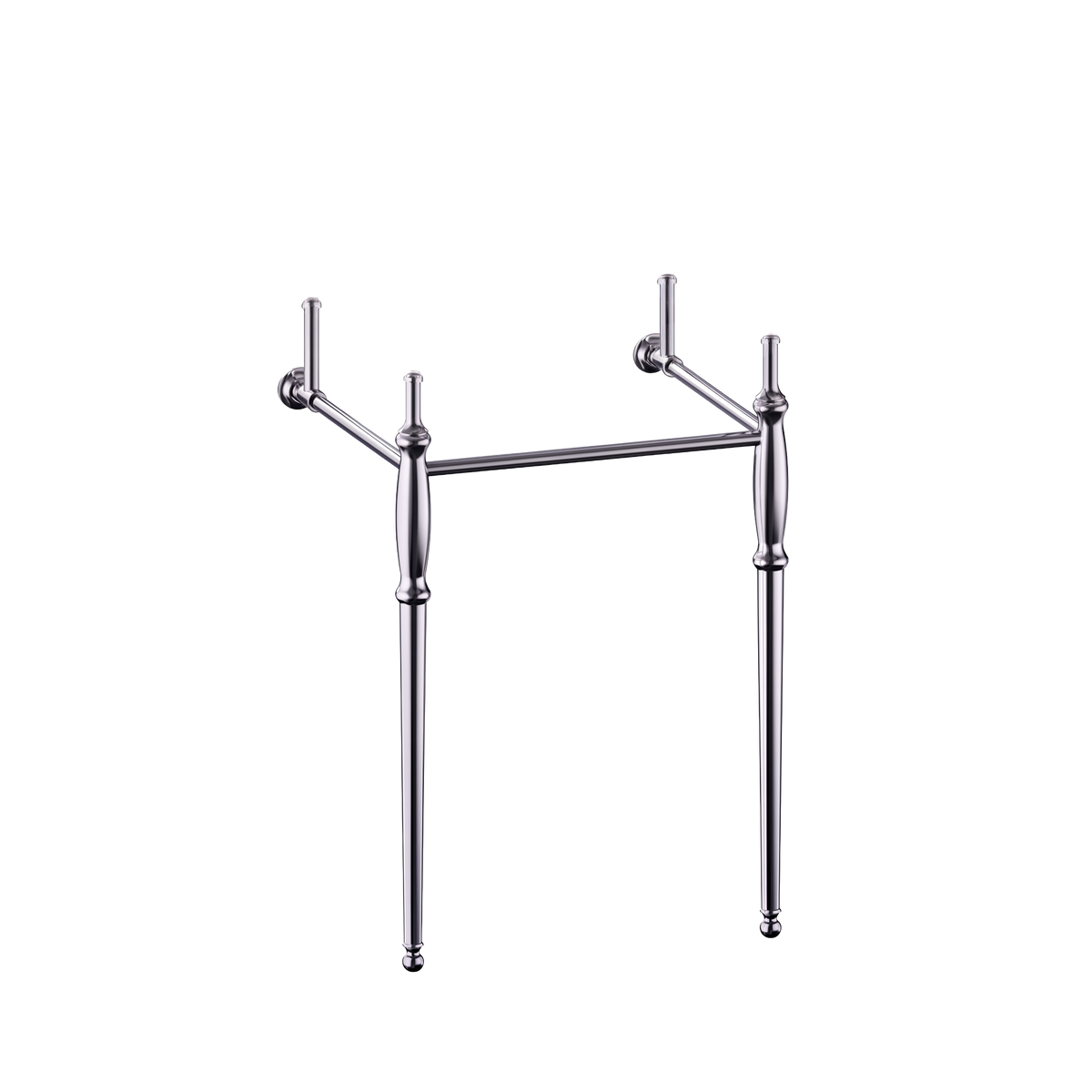 Ställning Burlington Guild för 56 cm tvättställ Krom