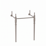 Ställning Burlington Guild för 62 cm tvättställ Borstad nickel