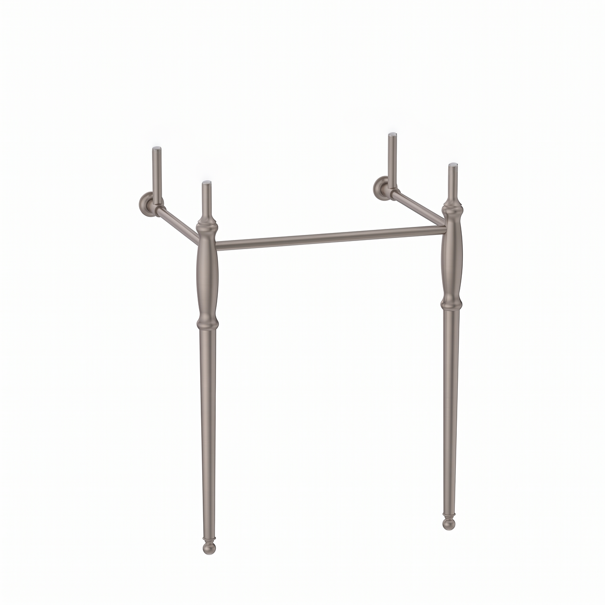 Ställning Burlington Guild för 62 cm tvättställ Borstad nickel