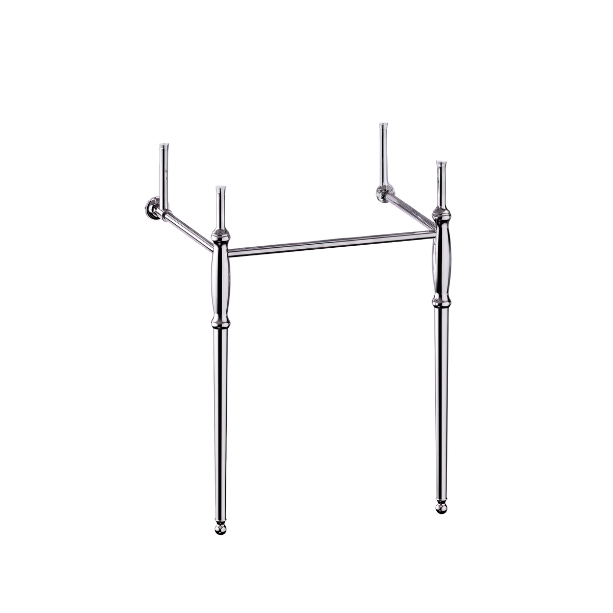 Ställning Burlington Guild för 62 cm tvättställ Krom