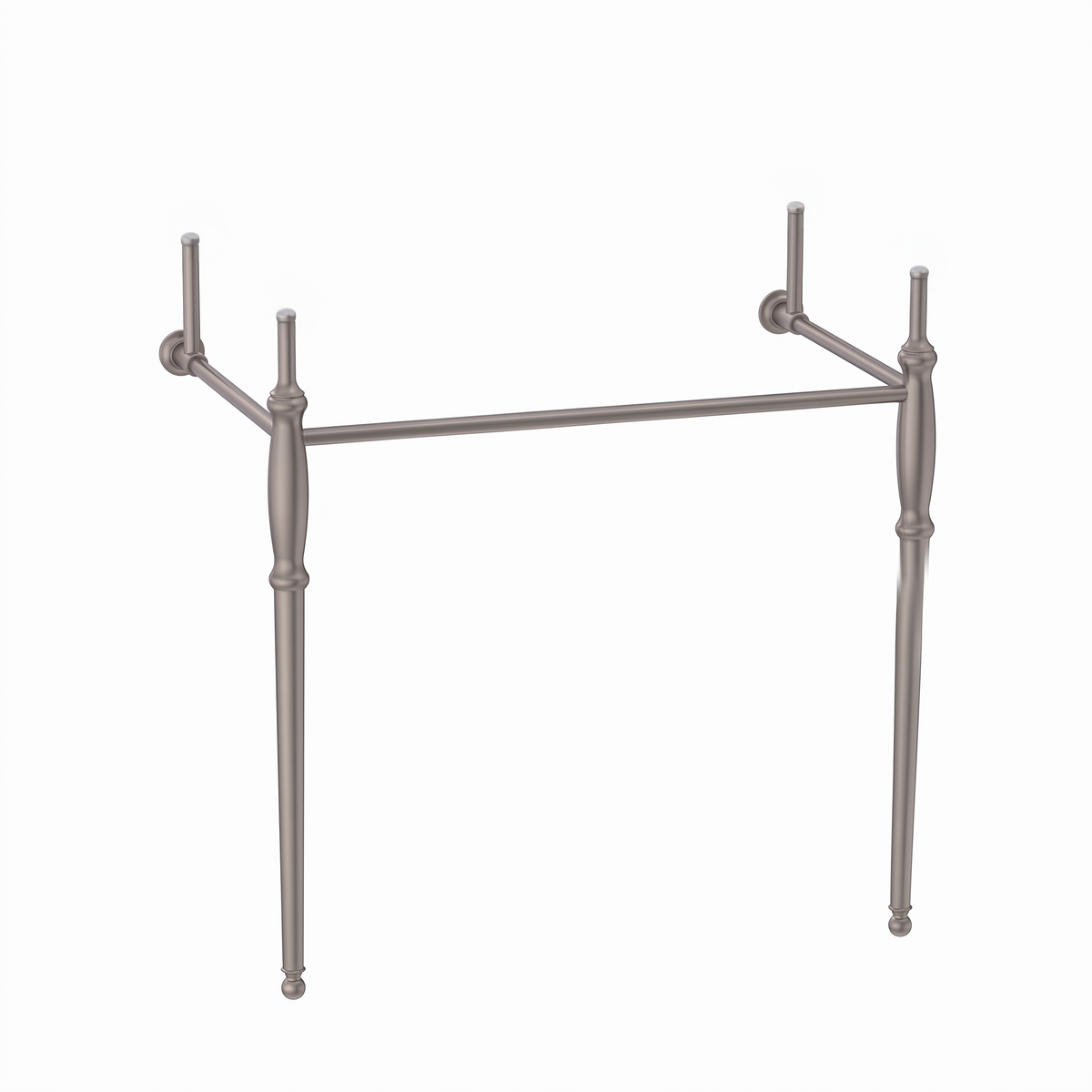 Ställning Burlington Guild för 85 cm tvättställ Borstad nickel