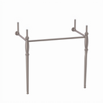 Ställning Burlington Guild för 85 cm tvättställ Borstad nickel