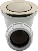 Bottenventil Tapwell 22200 Brushed Nickel