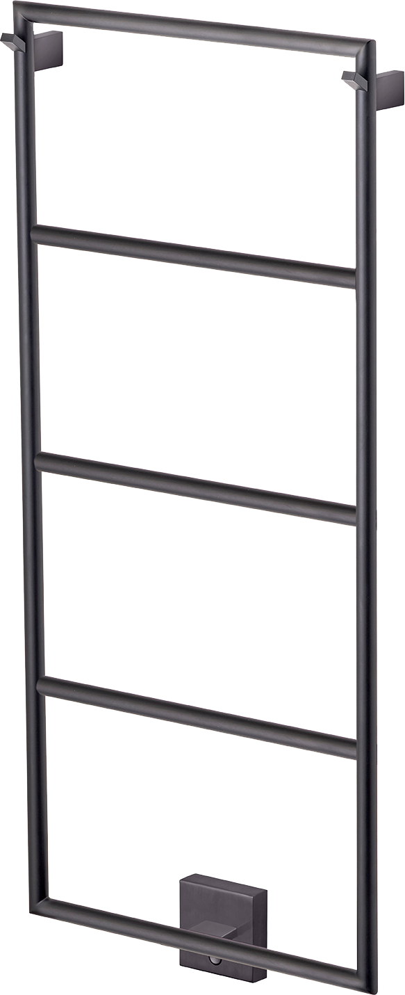 Måttritning – Handdukstork Tapwell TW800-400 Mattsvart