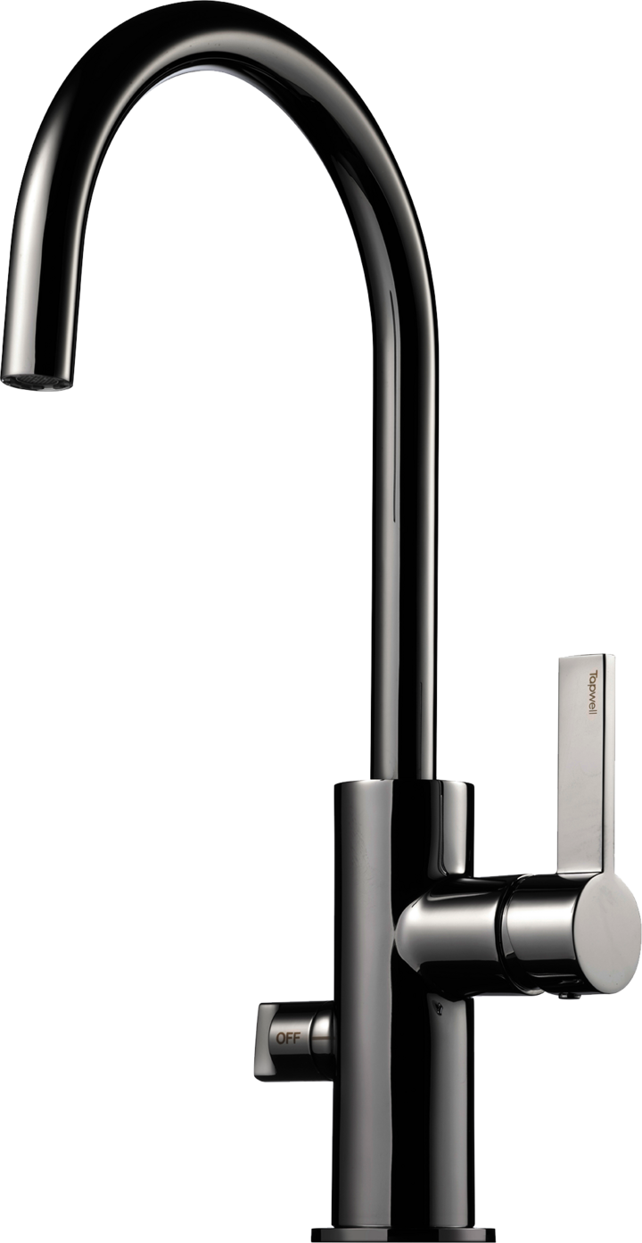 Köksblandare Tapwell ARM184 Black chrome