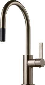 Köksblandare Tapwell ARM375 low Brushed nickel