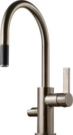 Köksblandare Tapwell ARM385 low Brushed nickel