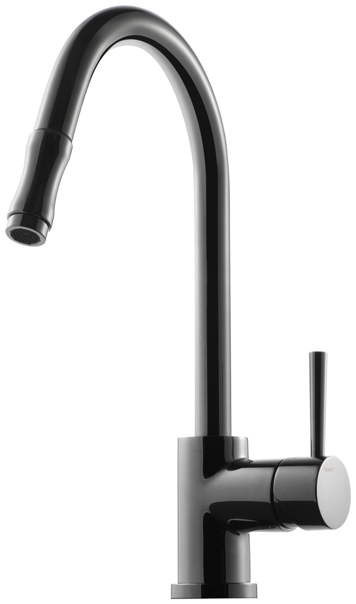 Köksblandare Tapwell EVO185 Black chrome