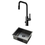 Paket Köksblandare ARM887 och Diskho 5040 Black chrome