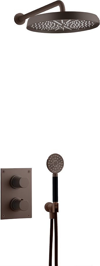 Takduschset Tapwell ARM7268 Bronze Edition 2 för Inbyggnad