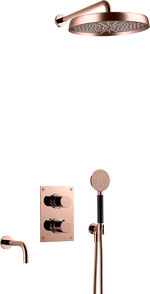 Takduschset Tapwell ARM7368 Koppar Edition 2 för Inbyggnad