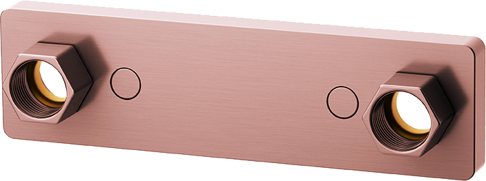 Blandarfäste Tapwell Designline 16 PEX 160 CC Koppar