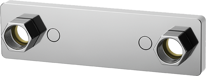 Blandarfäste Tapwell Designline 16 PEX 160 CC Krom