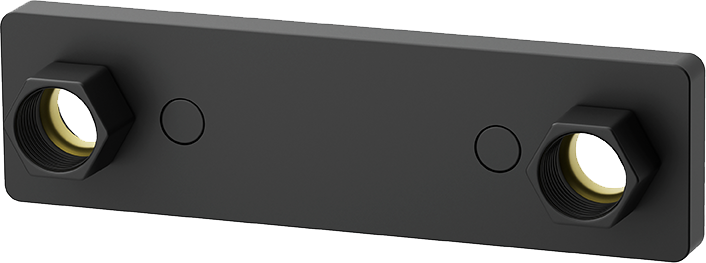 Blandarfäste Tapwell Designline 16 PEX 160 CC Mattsvart