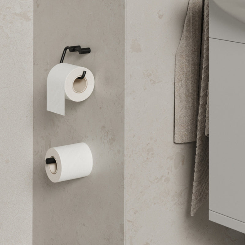 Toalettpappershållare Stay Mattsvart Beslag Design bild 4
