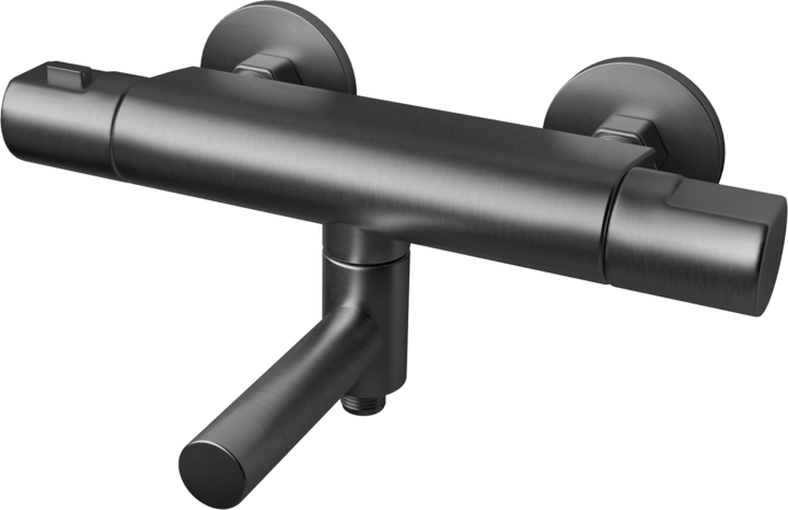 Trendbo Tapwell Badkarsblandare ARM022-160 Brushed Black Chrome 9426624