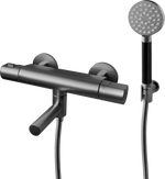 Trendbo Tapwell Badkarsblandare ARM026-160 Brushed Black Chrome 9426642