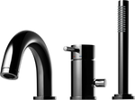 Trendbo Tapwell Badkarsblandare BI047 Black Chrome 9422110