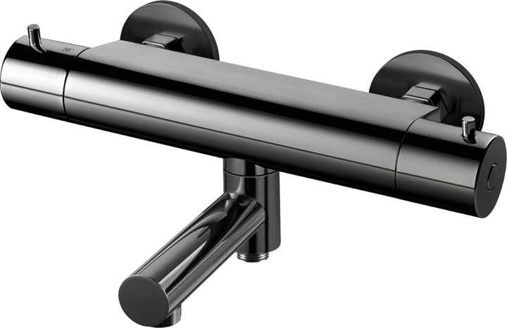 Trendbo Tapwell Badkarsblandare EVM022-150 Black Chrome 9419446