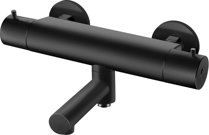 Trendbo Tapwell Badkarsblandare EVM022-150 Mattsvart 9421724