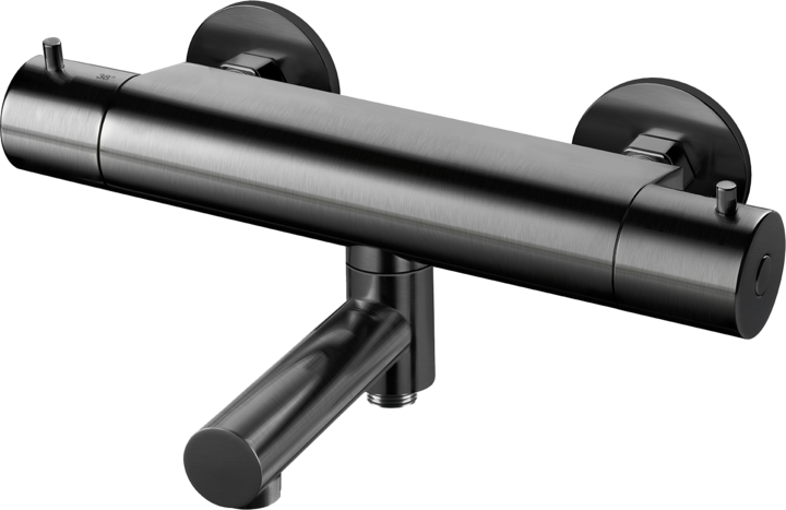 Trendbo Tapwell Badkarsblandare EVM022-160 Brushed Black Chrome 9422768