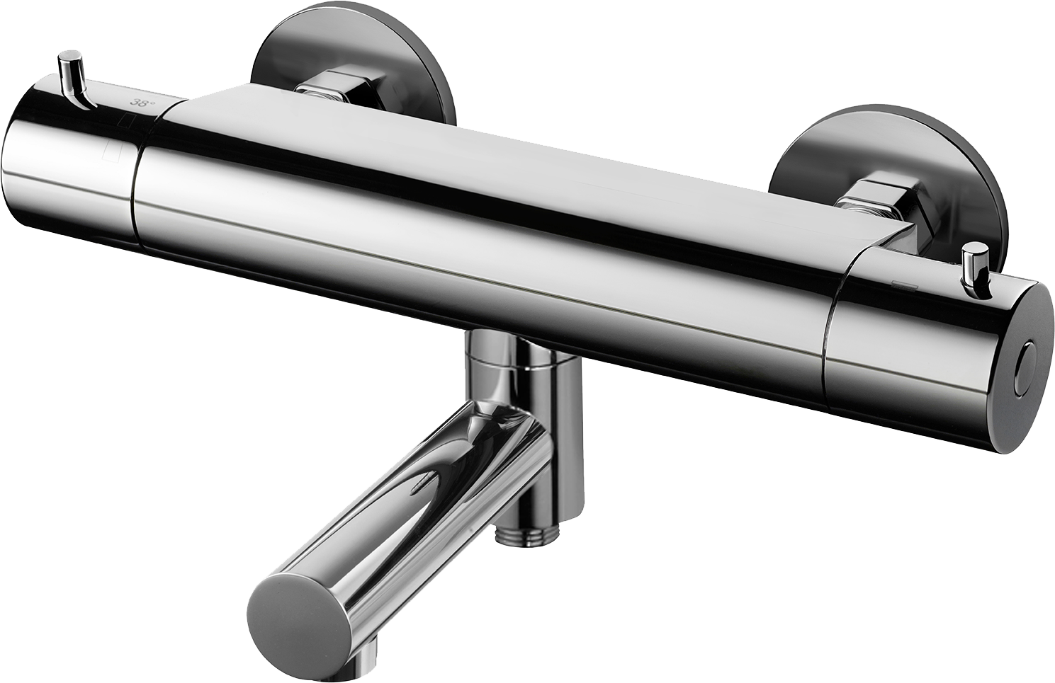 Trendbo Tapwell Badkarsblandare EVM022-160 Krom 9418723