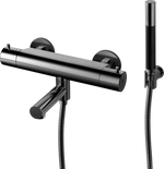 Trendbo Tapwell Badkarsblandare EVM026-150 Black Chrome 9419331
